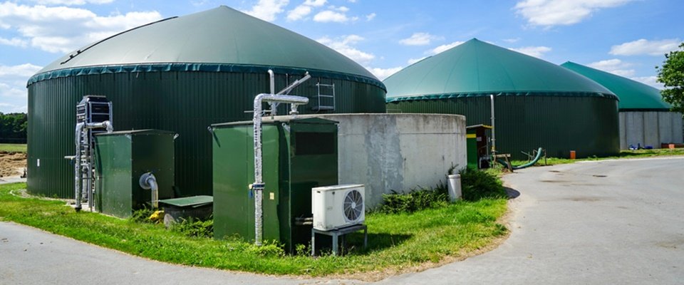 Fermenter einer Biogasanlage